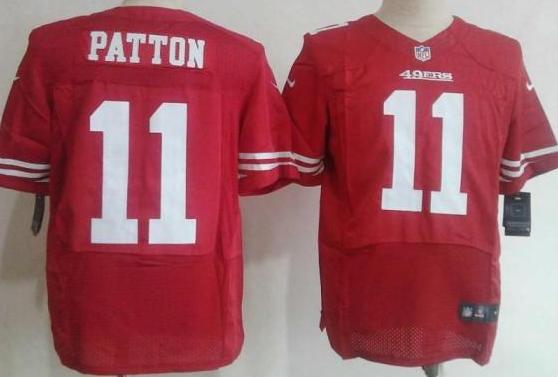 Nike San Francisco 49ers 11 Quinton Patton Red Elite NFL Jerseys Cheap