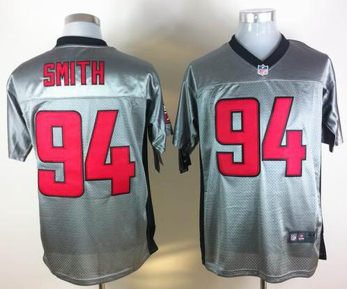 Nike San Francisco 49ers #94 Justin Smith Grey Shadow NFL Jerseys Cheap