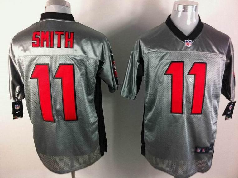 Nike San Francisco 49ers 11 Alex Smith Grey Shadow Elite NFL Jerseys Cheap