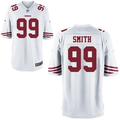 Nike San Francisco 49ers #99 Aldon Smith White Nike NFL Jerseys Cheap