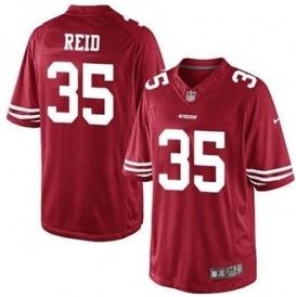 Nike San Francisco 49ers 35 Eric Reid Red Limited NFL Jerseys Cheap