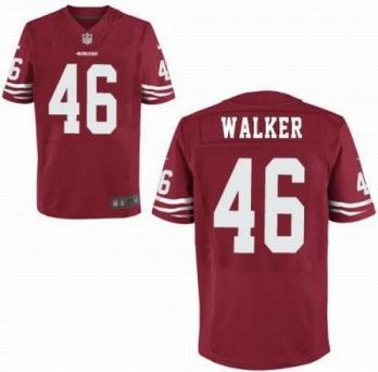 Nike San Francisco 49ers 46 Delanie Walker Limited Red NFL Jerseys Cheap