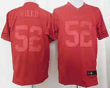 Nike San Francisco 49ers 52 Patrick Willis Red Drenched Limited NFL Jersey Cheap