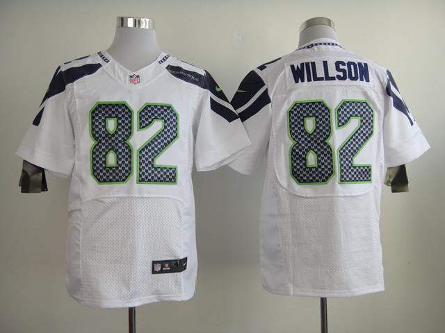Nike Seattle Seahawks #82 Luke Willson Elite White NFL Jerseys Cheap