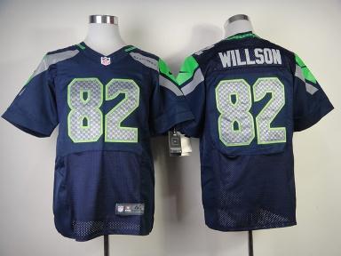 Nike Seattle Seahawks #82 Luke Willson Elite Blue NFL Jerseys Cheap
