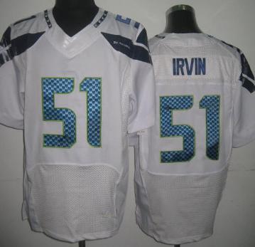 Nike Seattle Seahawks 51 Bruce Irvin White Elite NFL Jerseys Cheap