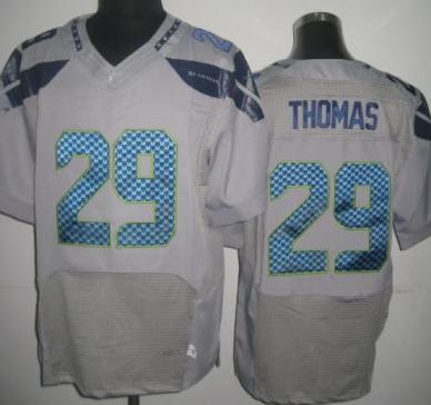 Nike Seattle Seahawks 29 Earl Thomas Grey Elite NFL Jerseys Cheap
