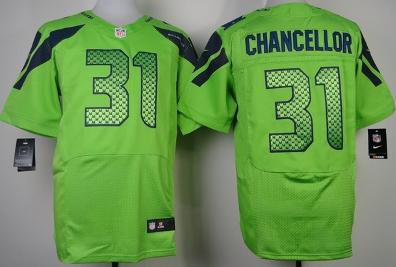 Nike Seattle Seahawks 31 Kam Chancellor Elite Green NFL Jerseys Cheap