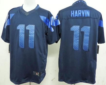Nike Seattle Seahawks 11 Percy Harvin Blue Drenched Limited NFL Jersey Cheap