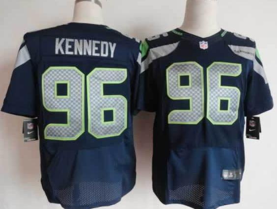 Nike Seattle Seahawks 96 Kennedy Blue Elite NFL Jerseys Cheap
