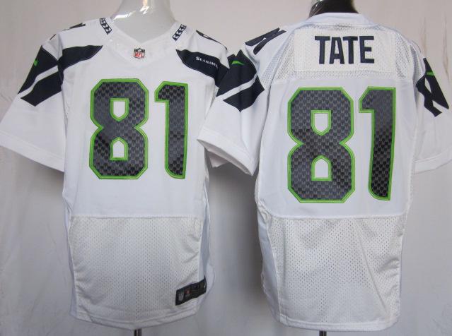 Nike Seattle Seahawks #81 Golden Tate White Elite NFL Jerseys Cheap