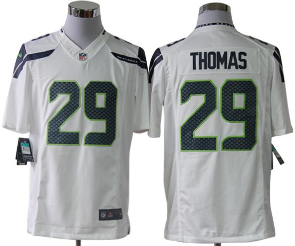 Nike Seattle Seahawks 29# Earl Thomas White Game LIMITED NFL Jerseys Cheap