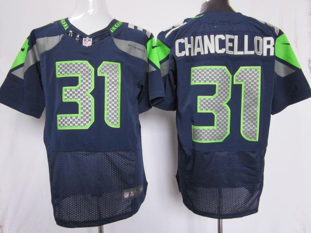 Nike Seattle Seahawks 31 Kam Chancellor Blue Elite NFL Jerseys Cheap