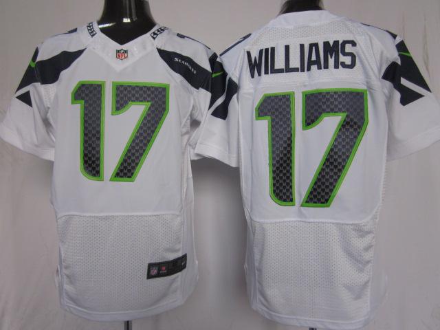 Nike Seattle Seahawks 17# Mike Williams White Elite Nike NFL Jerseys Cheap