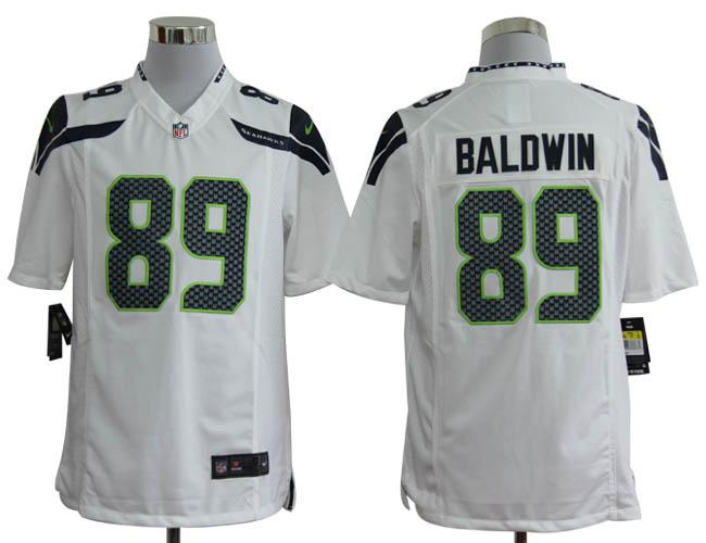 Nike Seattle Seahawks 89# Doug Baldwin White Game Nike NFL Jerseys Cheap