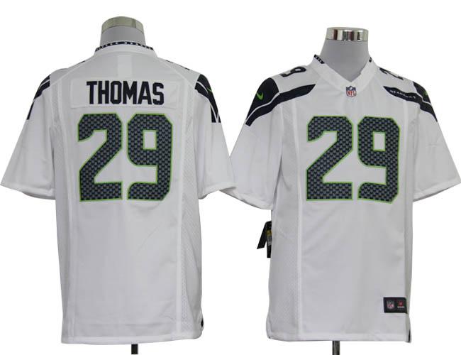 Nike Seattle Seahawks 29# Earl Thomas White Game Nike NFL Jerseys Cheap