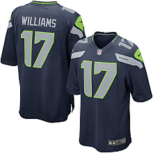 Nike Seattle Seahawks 17# Mike Williams Blue Nike NFL Jerseys Cheap