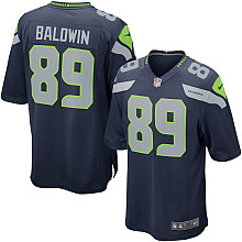 Nike Seattle Seahawks 89# Doug Baldwin Blue Nike NFL Jerseys Cheap