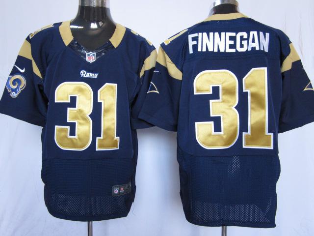 Nike St.Louis Rams 31# Cortland Finnegan Navy Blue Elite Nike NFL Jerseys Cheap