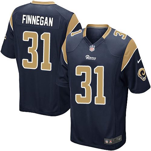 Nike St.Louis Rams 31# Cortland Finnegan Navy Blue Game Nike NFL Jerseys Cheap