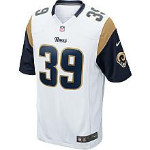 Nike St. Louis Rams 39# Steven Jackson White Nike NFL Jerseys Cheap