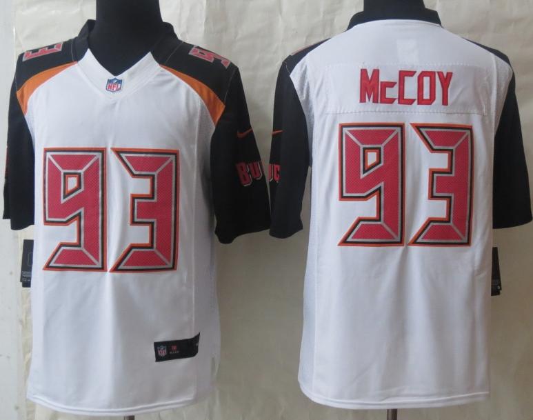 Nike Tampa Bay Buccaneers 93 Gerald McCoy White Limited NFL Jerseys Cheap