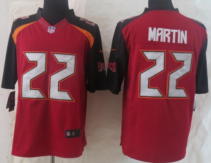 Nike Tampa Bay Buccaneers 22 Doug Martin Red Limited NFL Jerseys Cheap