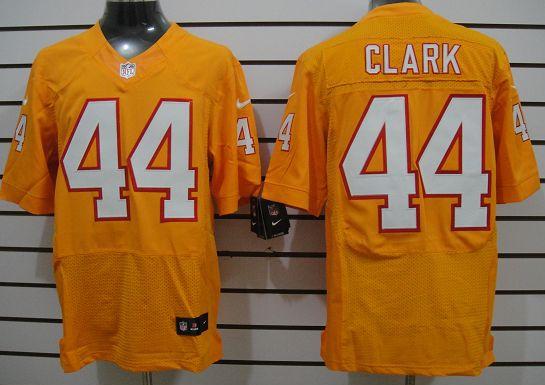 Nike Tampa Bay Buccaneers 44 Dallas Clark Yellow Elite NFL Football Jerseys Cheap
