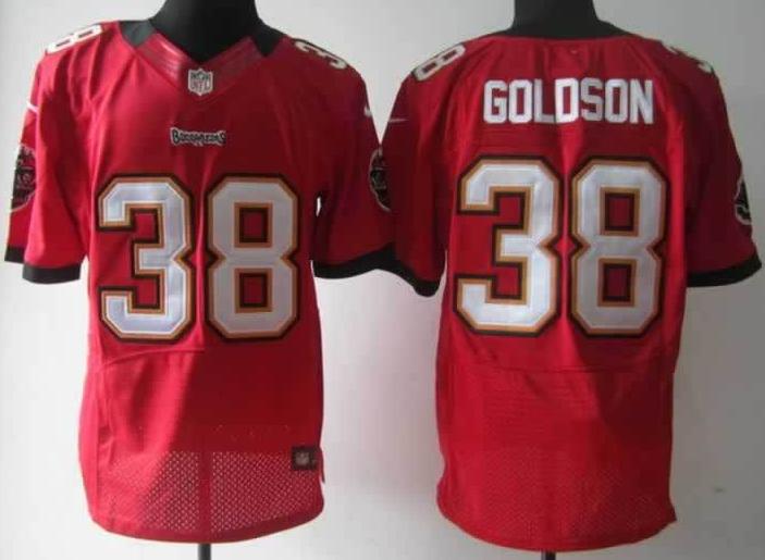 Nike Tampa Bay Buccaneers 38 Dashon Goldson Red Elite NFL Jerseys Cheap