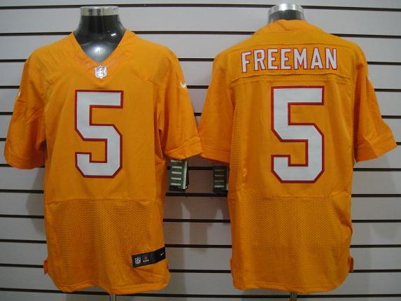 Nike Tampa Bay Buccaneers 5# Josh Freeman Yellow Elite NFL Jerseys Cheap