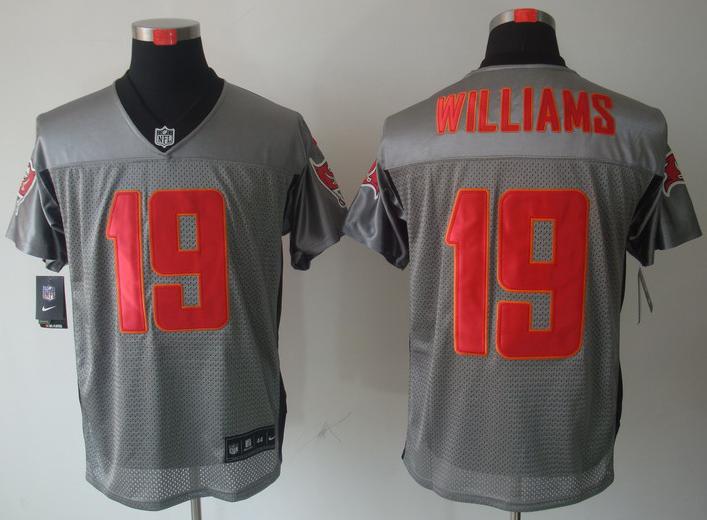 Nike Tampa Bay Buccaneers 19# Mike Williams Grey Shadow NFL Jerseys Cheap