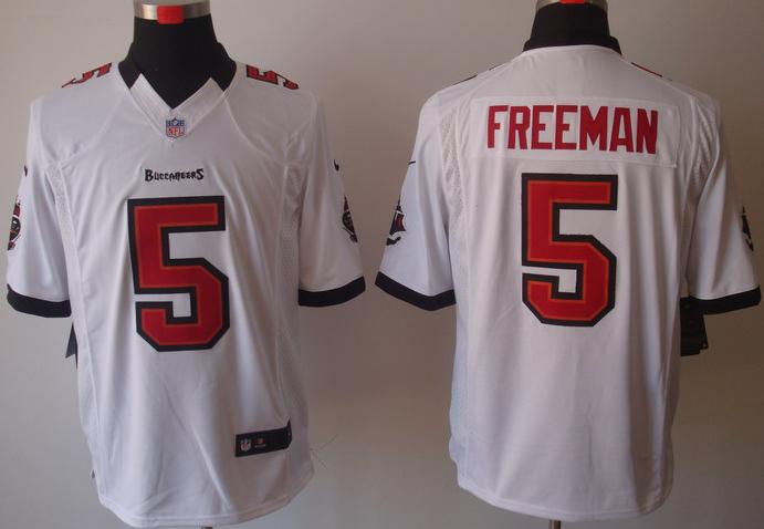 Nike Tampa Bay Buccaneers 5# Josh Freeman White Game LIMITED NFL Jerseys Cheap