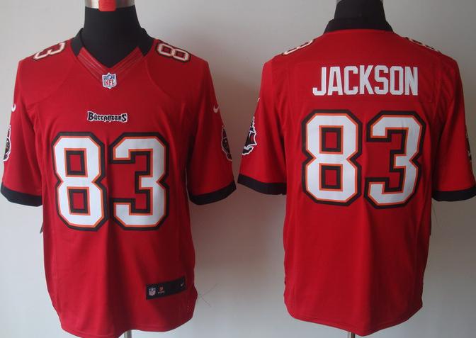 Nike Tampa Bay Buccaneers 83# Vincent Jackson Red Game LIMITED NFL Jerseys Cheap
