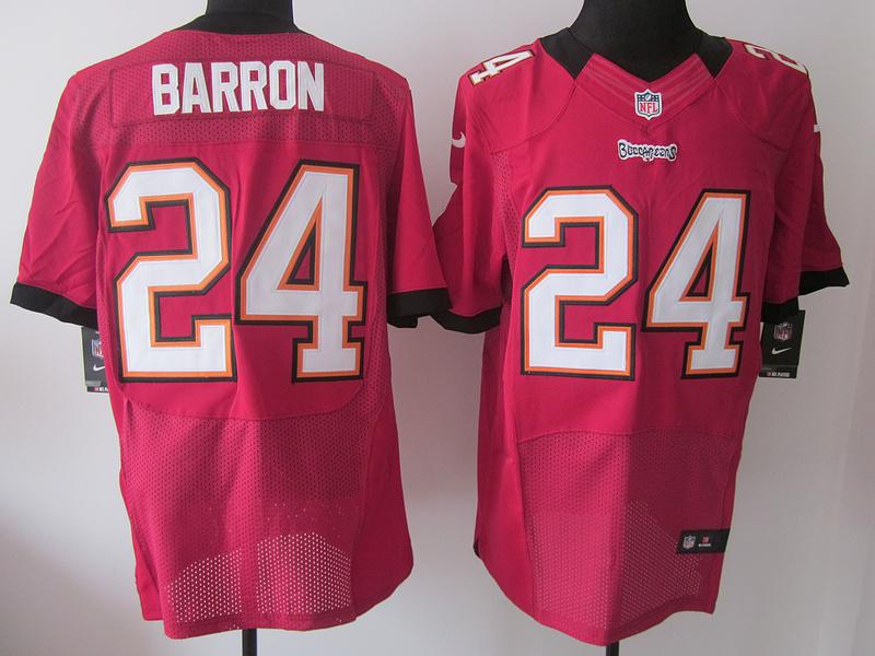 Nike Tampa Bay Buccaneers 24# Mark Barron Red Elite Nike NFL Jersey Cheap