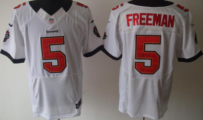 Nike Tampa Bay Buccaneers 5# Josh Freeman White Elite Nike NFL Jerseys Cheap