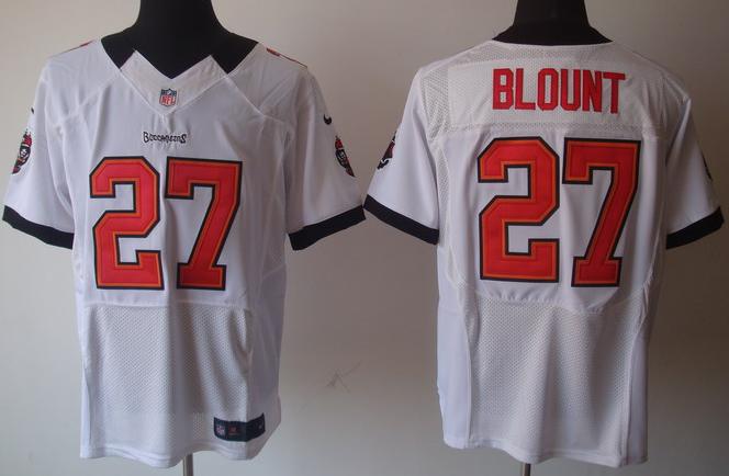 Nike Tampa Bay Buccaneers 27 LeGarrette Blount White Elite Nike NFL Jersey Cheap