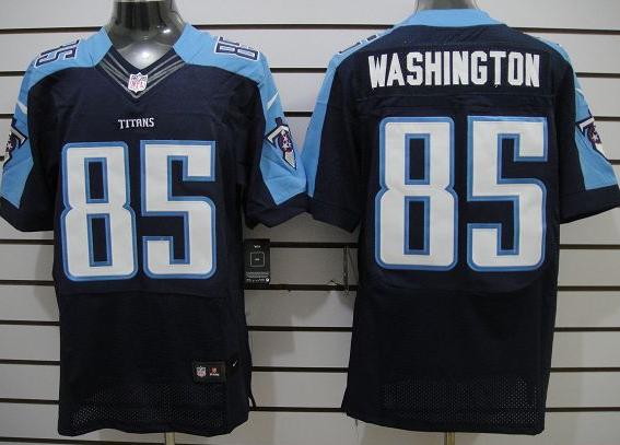 Nike Tennessee Titans #85 Washington Dark Blue Elite Nike NFL Jerseys Cheap