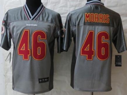 Nike Washington Redskins 46 Alfred Morris Elite Grey Vapor NFL Jersey Cheap