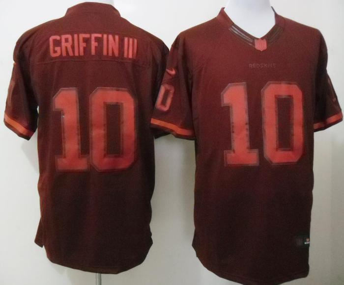 Nike Washington Redskins 10 Robert Griffin III Red Drenched Limited NFL Jersey Cheap