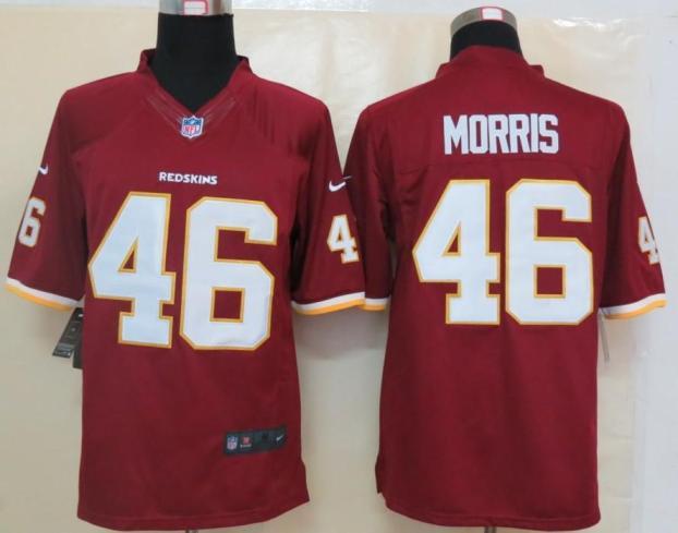 Nike Washington Redskins 46 Alfred Morris Red Limited NFL Jerseys Cheap