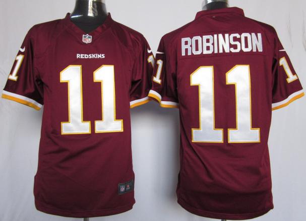 Nike Washington Redskins #11 Aldrick Robinson Red Game NFL Jerseys Cheap