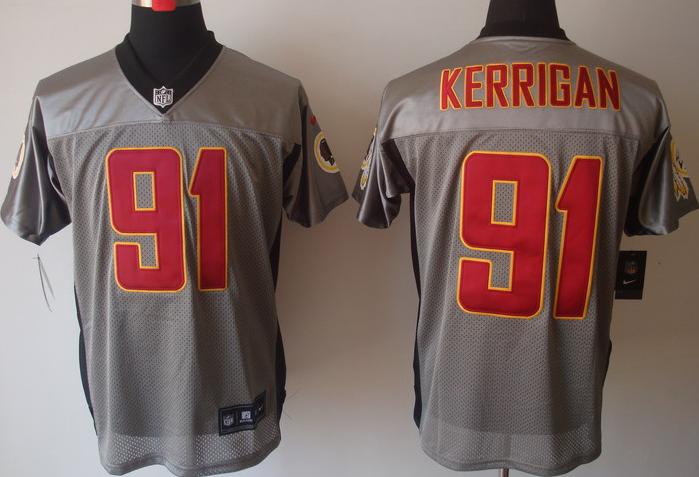 Nike Washington Redskins 91# Ryan Kerrigan Grey Shadow NFL Jerseys Cheap