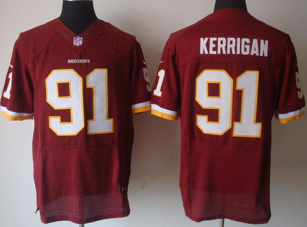Nike Washington Redskins 91# Ryan Kerrigan Red Elite Nike NFL Jerseys Cheap