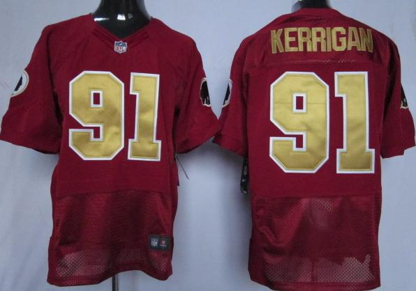 Nike Washington Redskins 91# Ryan Kerrigan Red 80th Nike NFL Jerseys Cheap