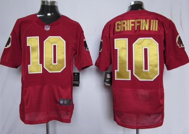 Nike Washington Redskins #10 Robert Griffin III Red 80th Nike NFL Jerseys Cheap