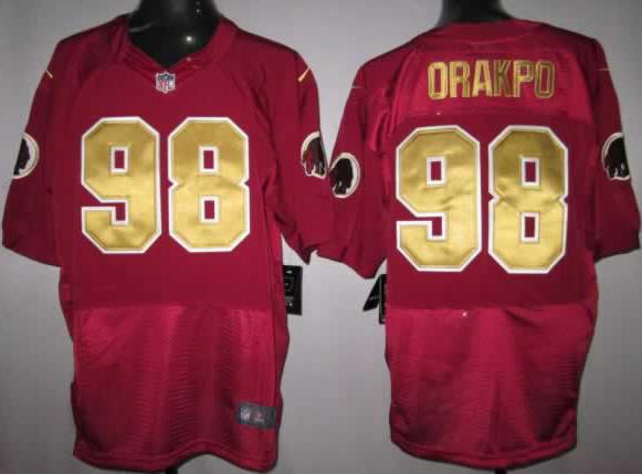 Nike Washington Redskins 98# Brian Orakpo Red 80th Nike NFL Jerseys Cheap