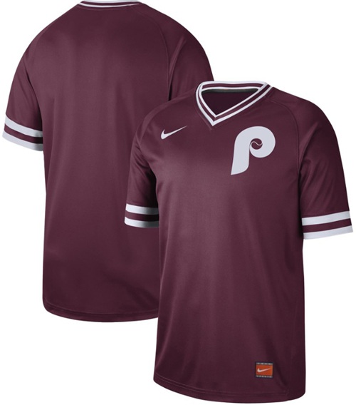 Phillies Blank Maroon Authentic Cooperstown Collection Stitched Baseball Jersey Phillies Blank Maroon Authentic Cooperstown Collection Stitched Baseball Jersey