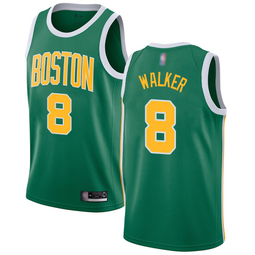 Celtics #8 Kemba Walker Green Basketball Swingman Earned Edition Jersey