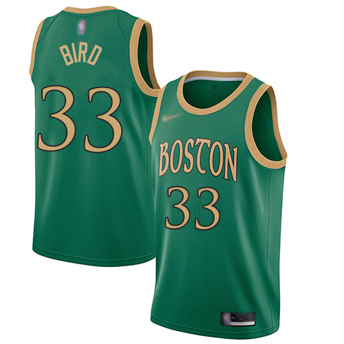 Celtics #33 Larry Bird Green Basketball Swingman City Edition 2019/20 Jersey