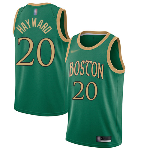 Celtics #20 Gordon Hayward Green Basketball Swingman City Edition 2019/20 Jersey